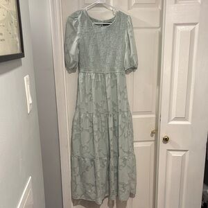 Chic Mint Maxi Dress